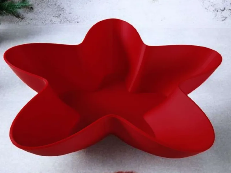 Sternschale Weihnachten Deko