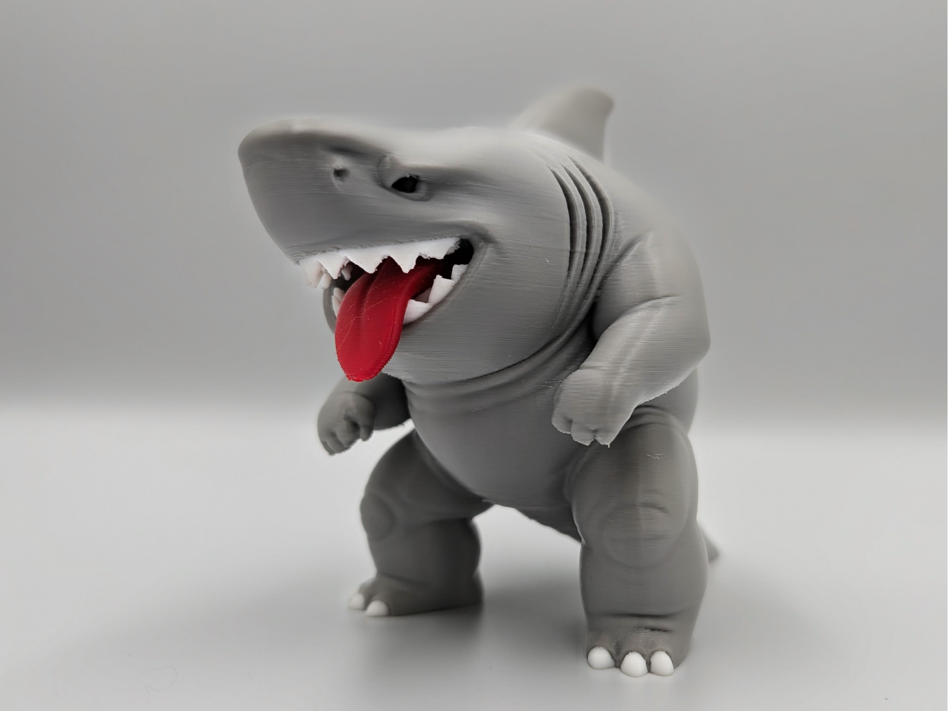 Chubby Shark - Multicolor Print