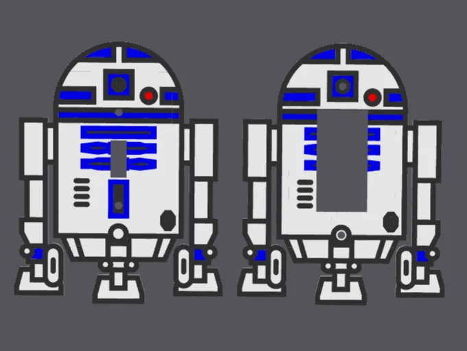 R2D2 - Light Switch Cover