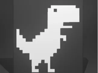 Chrome Dino Light Box