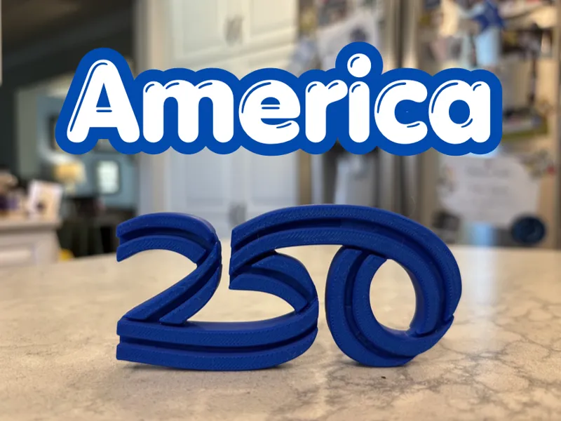 America 250 Sign