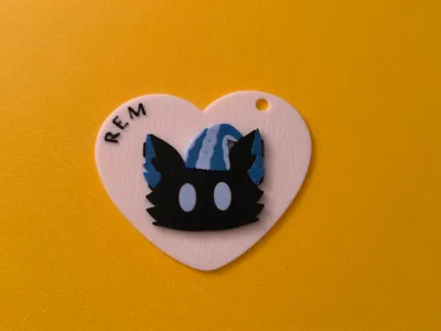 Rem Keychain