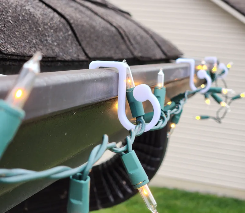 Christmas Light Gutter Clips