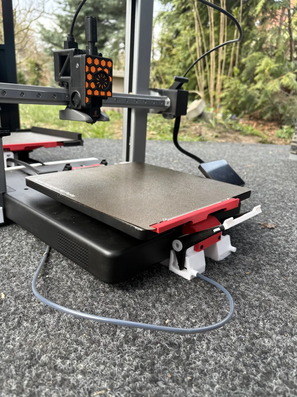 Bambulab A1 Druckbettwechsler Wechselsystem CAD view 4