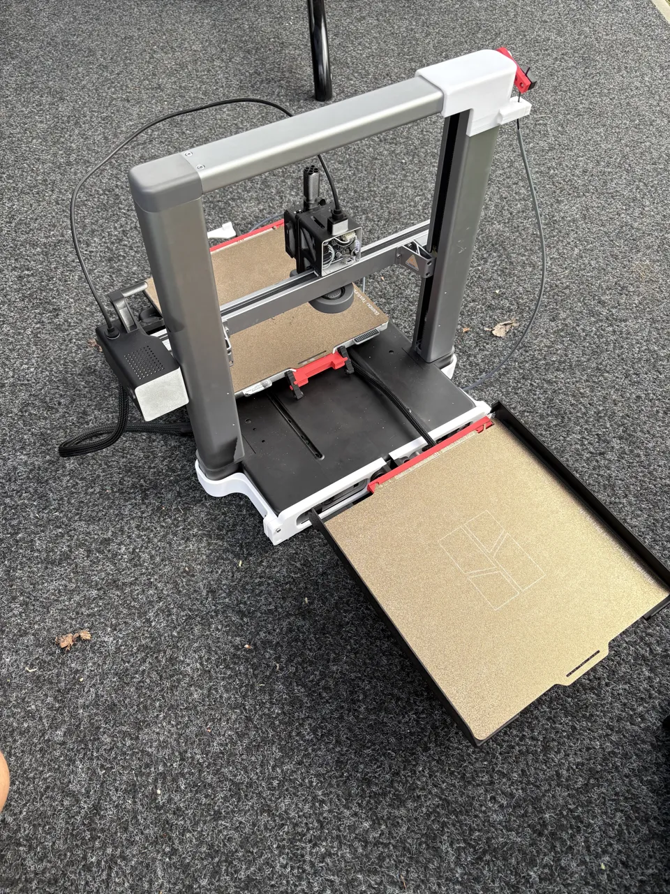 Bambulab A1 Druckbettwechsler Wechselsystem CAD view 2