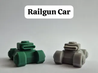 Mini Railgun Car - Minimal Supports