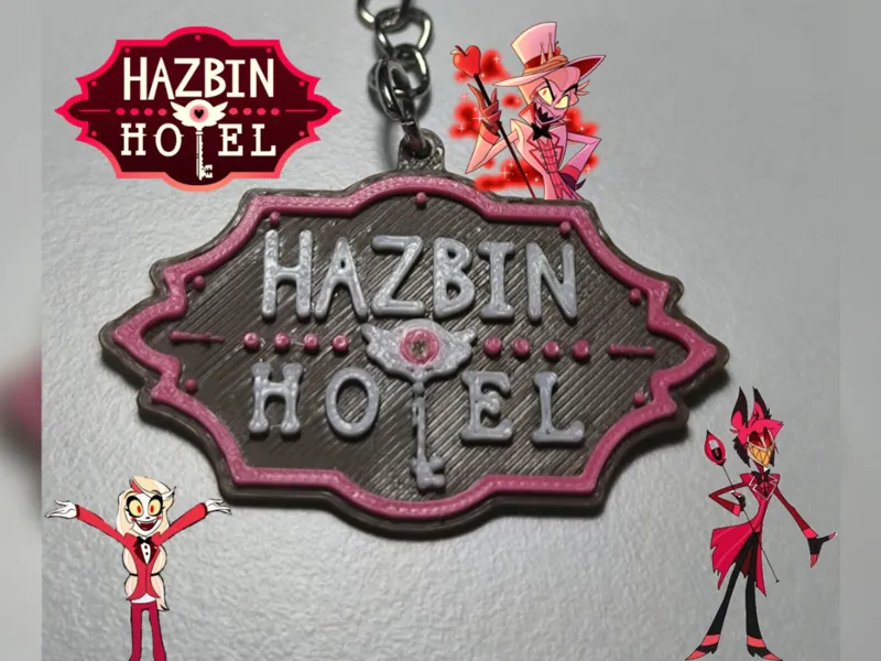 Llavero Hazbin Hotel