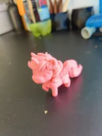 Figurine licorne chibi — photo 3