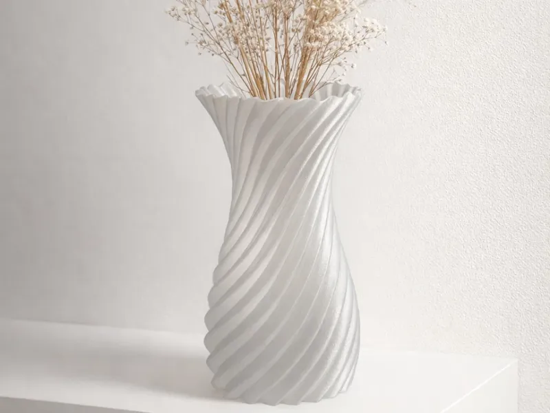Spiral Modern Vase