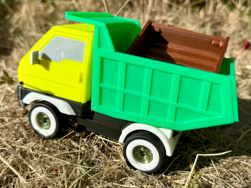 Dump bed for CyberBrick truck