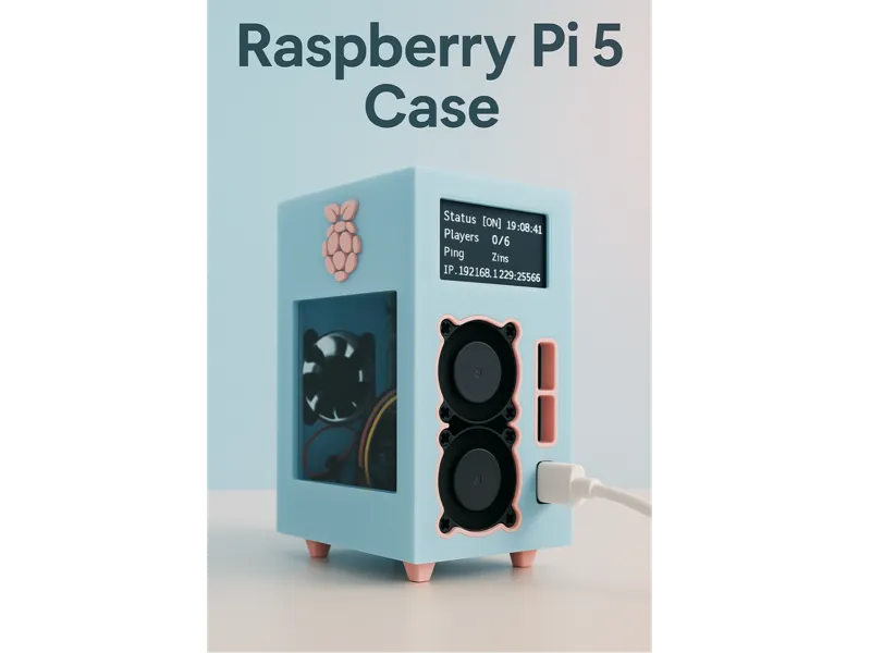 Raspberry Pi 5 Case/Tower