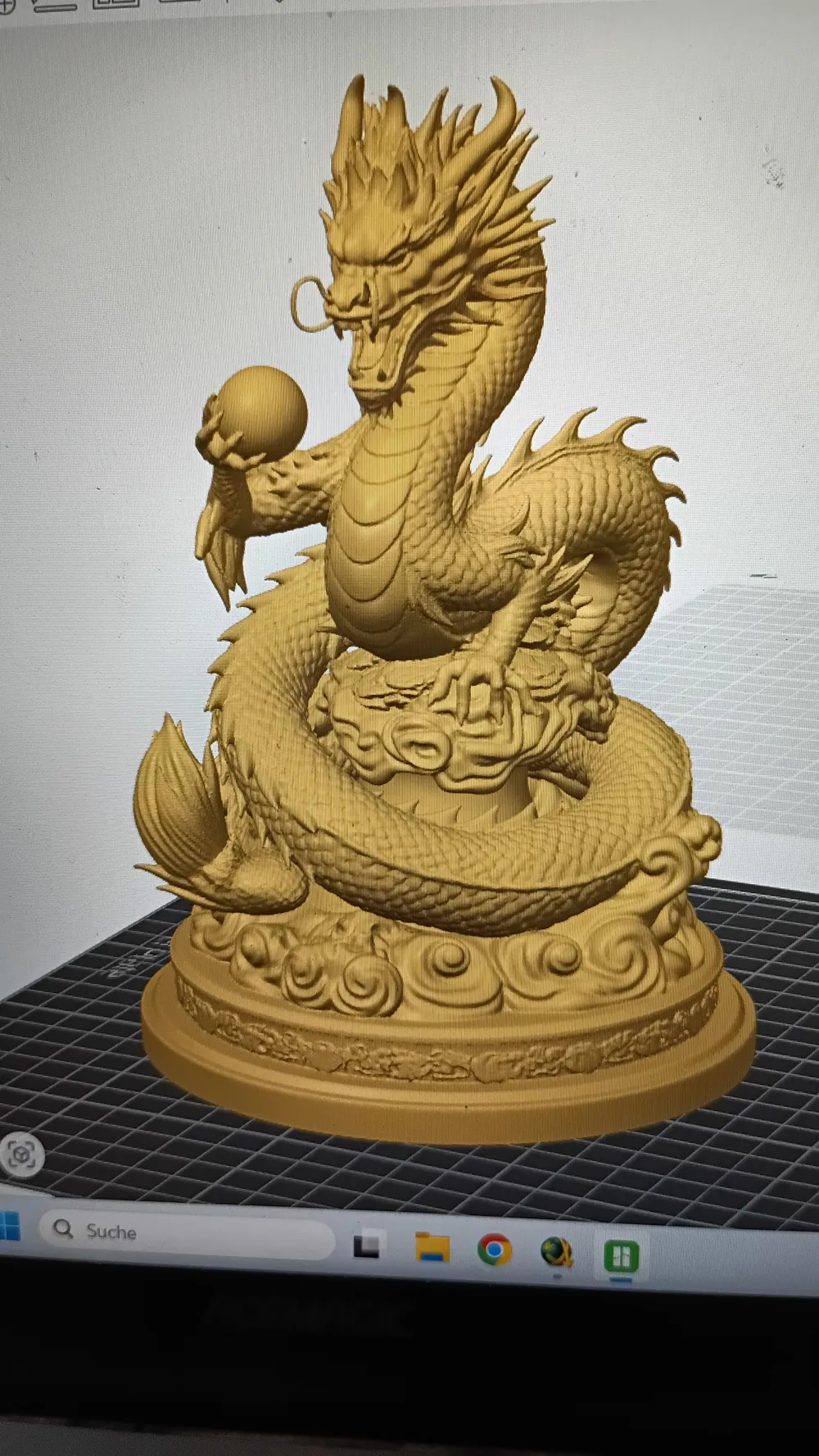 Dragon Statue - Free 3D Print Model - MakerWorld