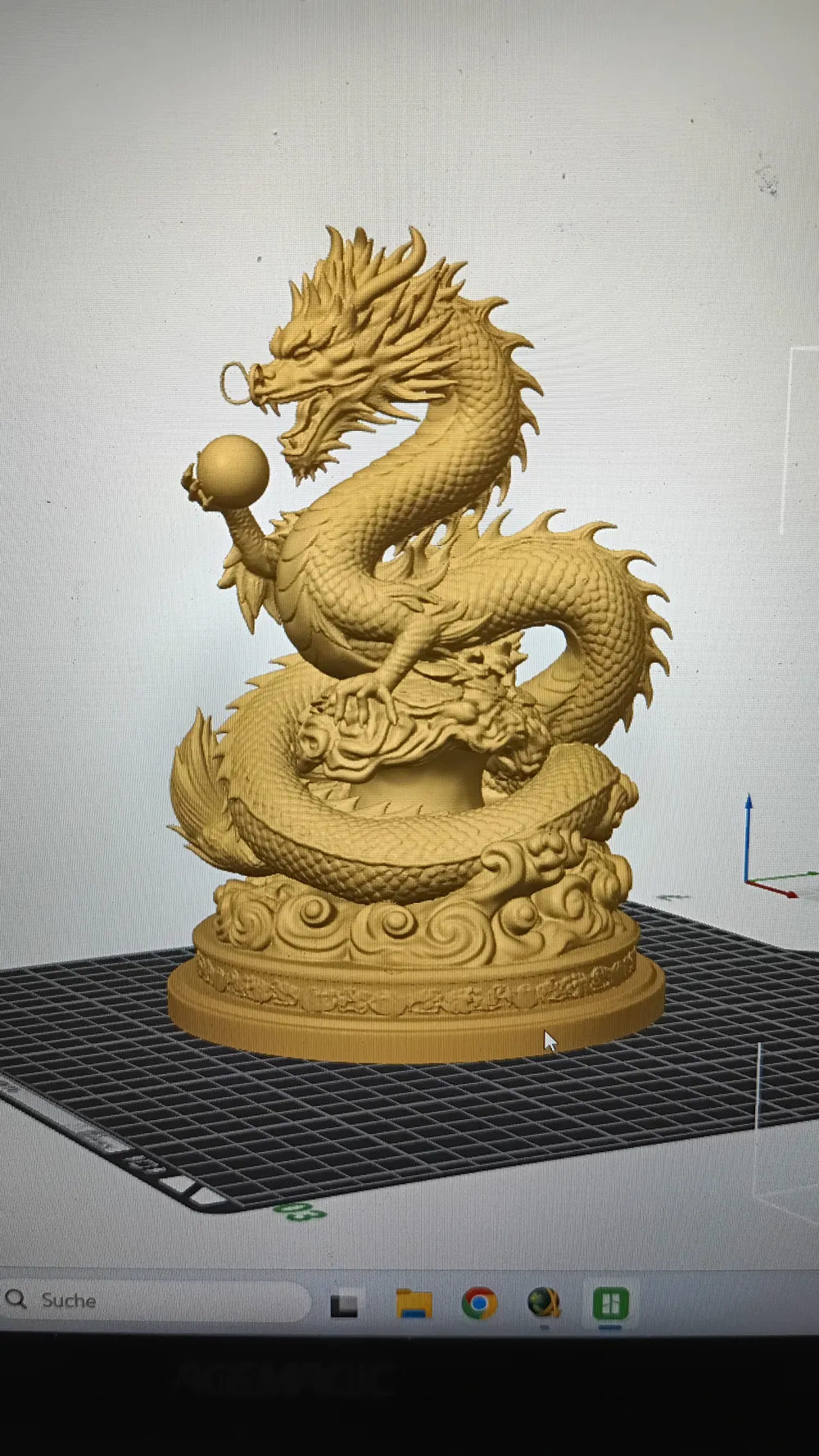 Dragon Statue - Free 3D Print Model - MakerWorld