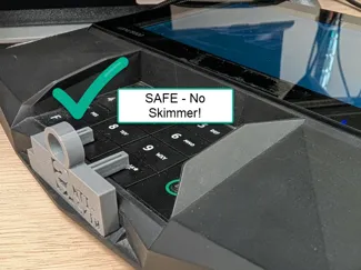 Anti-Skim Theft Protection Ingenico 7000 MX925