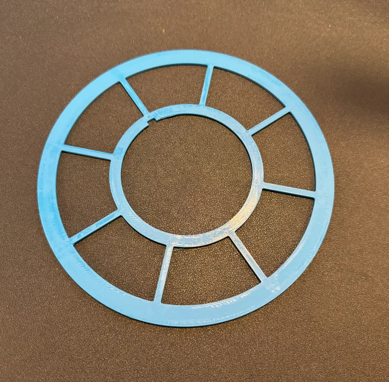 Spacer for eSUN cardboard spool to Bambu Lab Spool