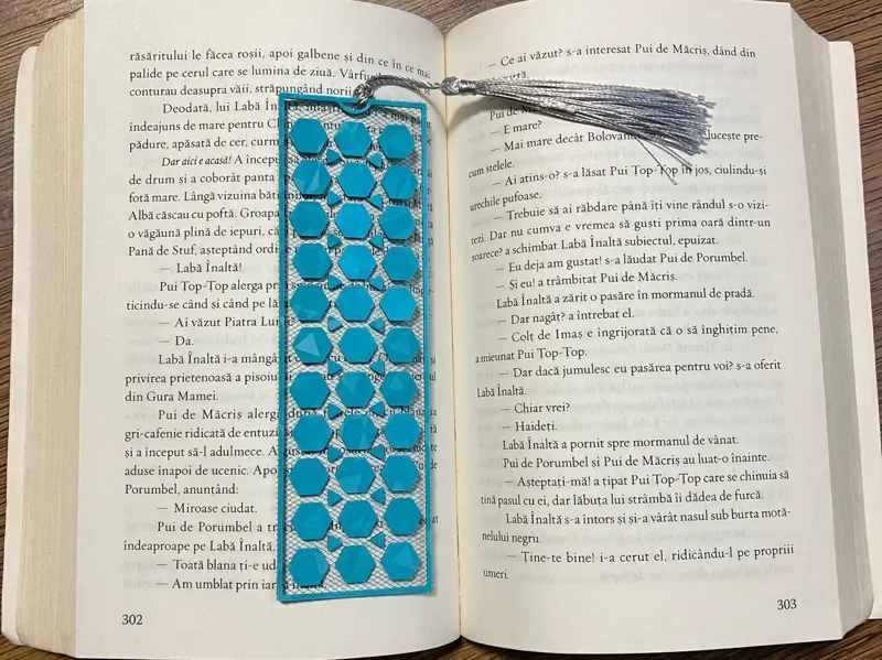Bookmark On Fabric