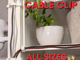 Ikea Kallax Cable Clips