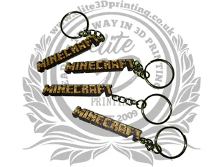 Mincraft Keyring