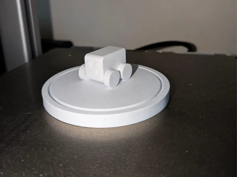 Small toy car with face- Fidget