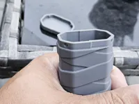 Katana with close 0.2mm layer, 2 walls, 15% infill