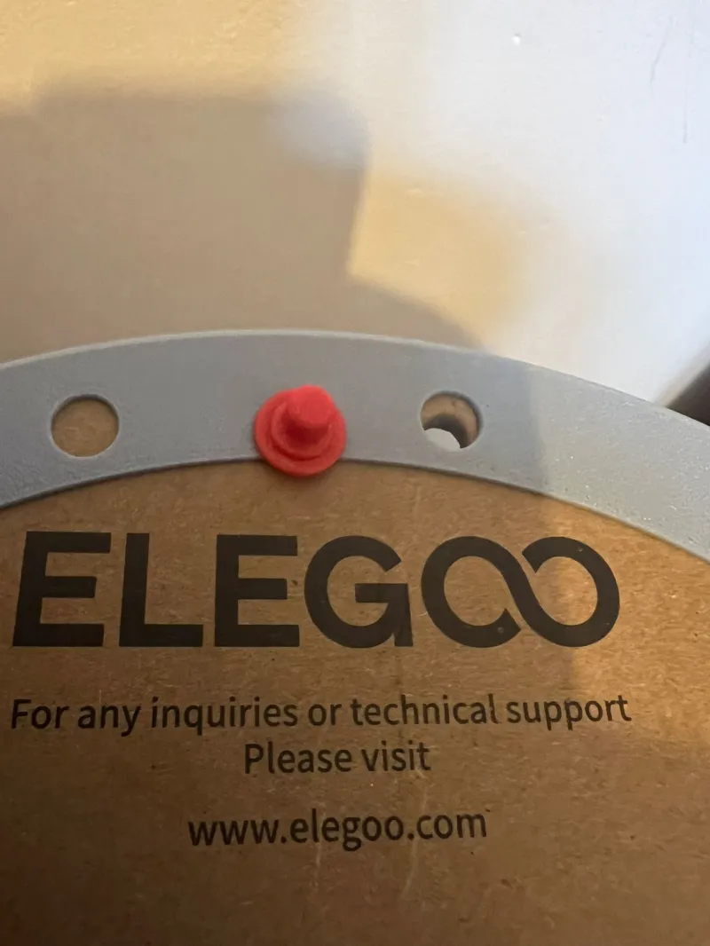 Elegoo spool button 