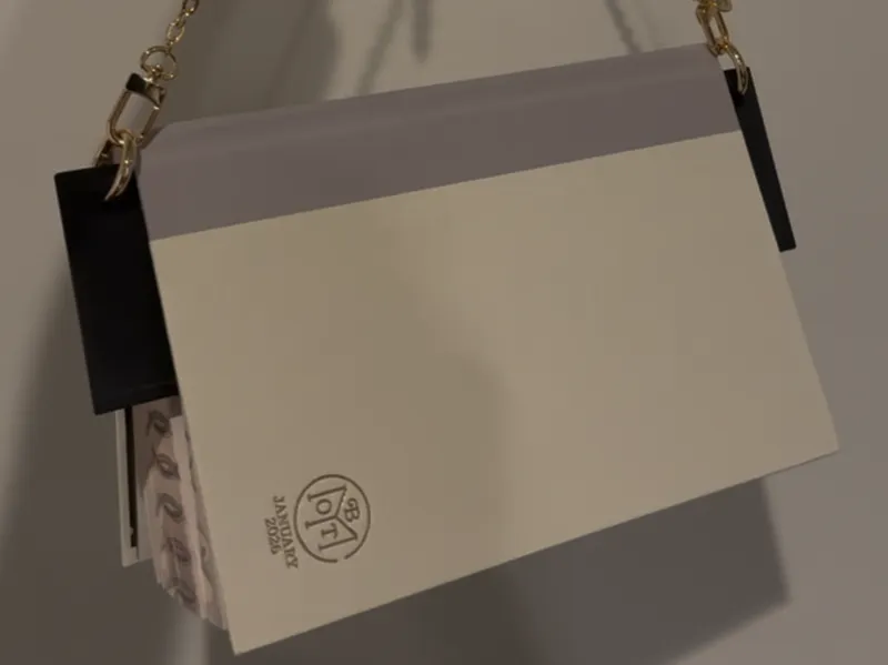 Bookmark Purse (chain not included)