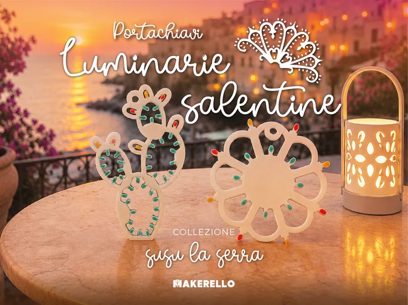 Portachiavi Luminarie Salentine -"susu la serra"