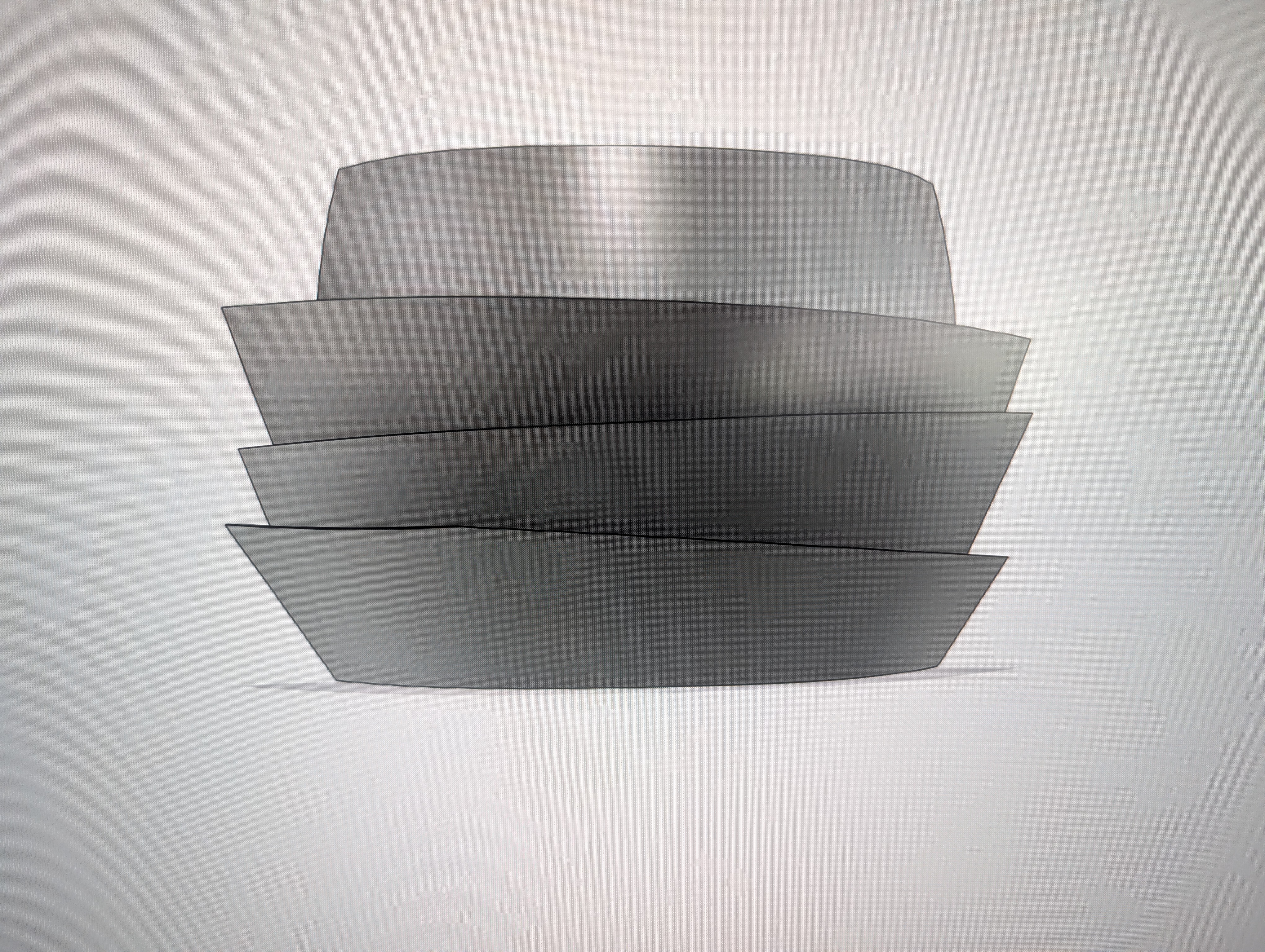Miniatura 4 do modelo 3D Modern wall lamp