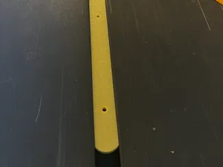 Drop In Crosscut sled runner for DEWALT table saw