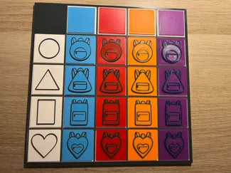 Matrix shaped backpacks (Back to school)