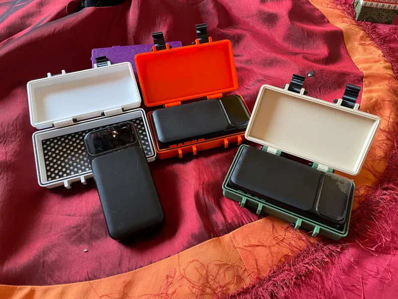 Rugged Power Bank Box - Kepswin Phone Charger