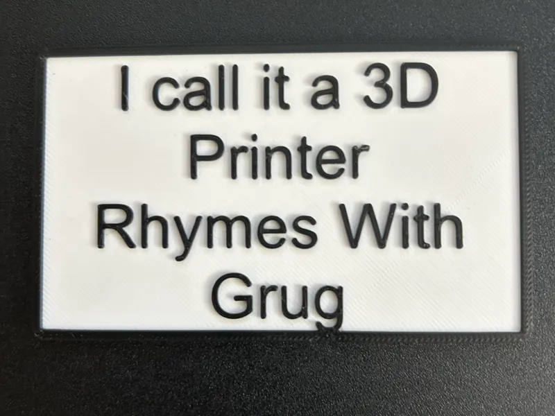 Funny Grug Sign (AMS)