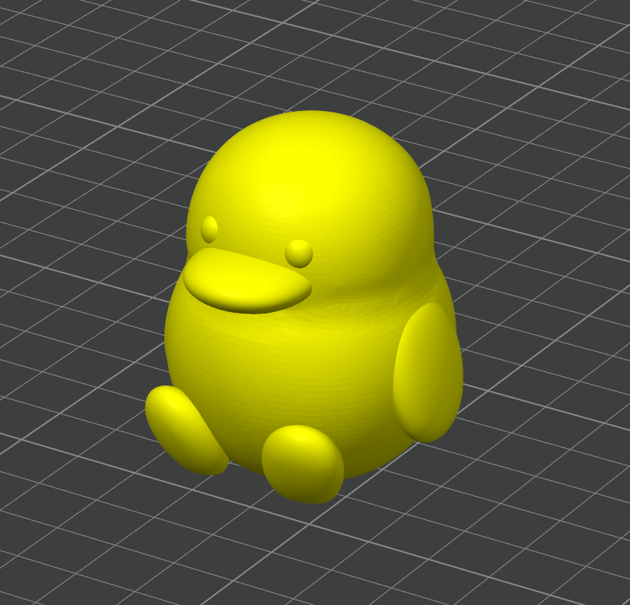 Miniatura 2 do modelo 3D Cute Duck 
