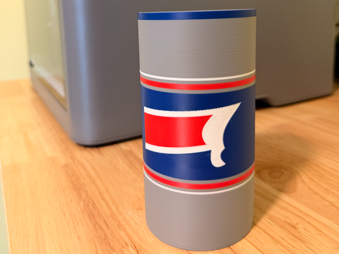 Buffalo Bills Nickel City Slim Can Koozie 3D model