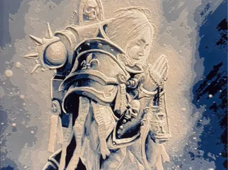 Daughter of the Emperor WH40K - HueForge Print