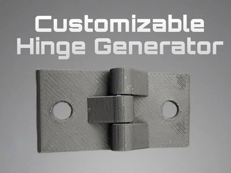 Customizable Hinge Generator