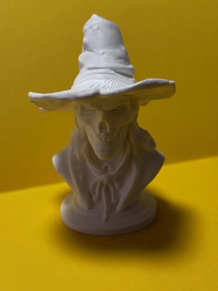 Halloween skeleton bust by Marlborke MakerWorld: Download Free 3D Models