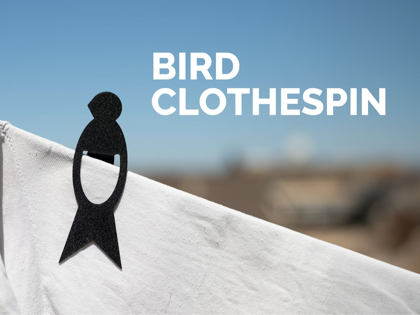 bird clothespin