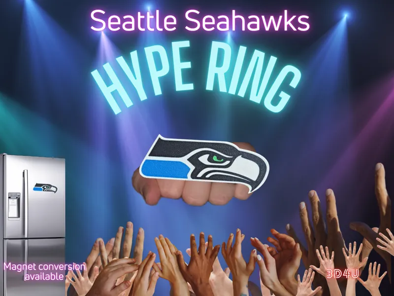 Seahawks Hype Ring