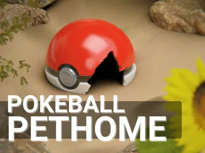 Pokeball Pet Home