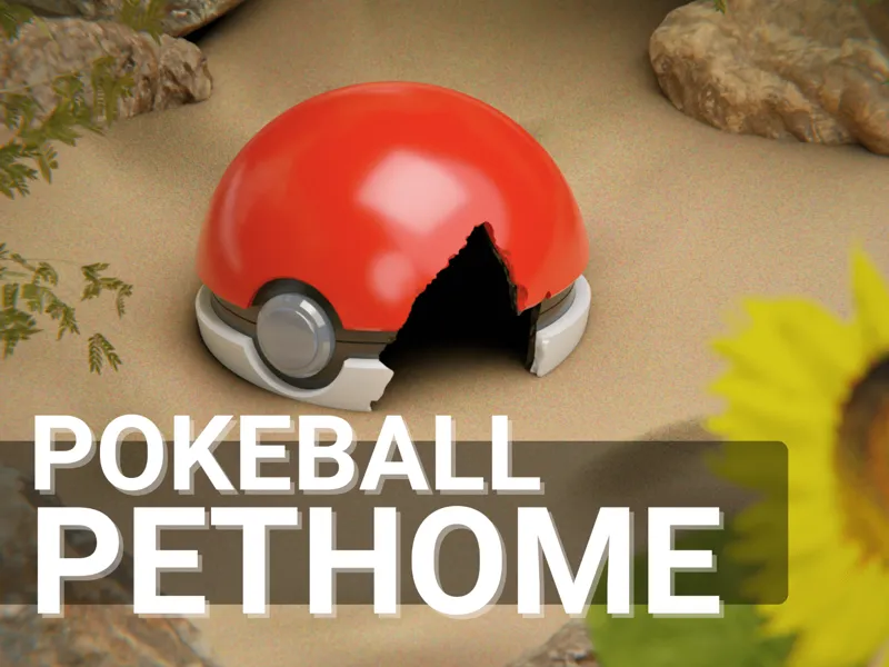 Pokeball Pet Home
