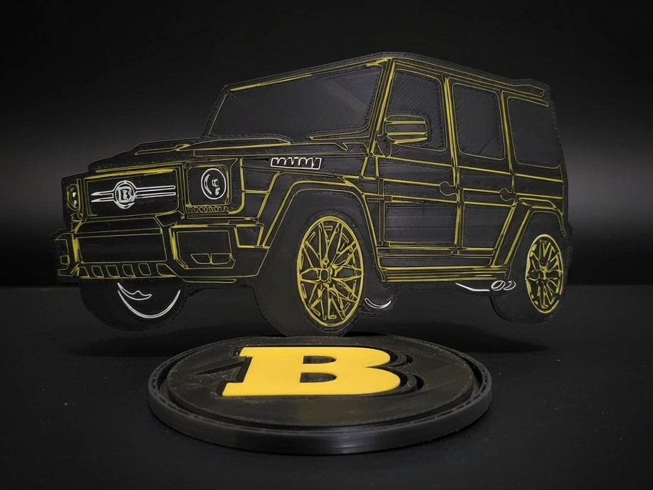 Brabus G-Class Silhouette Display