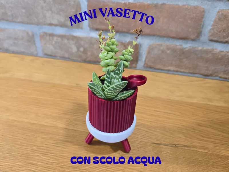 TINY POT FOR TINY GREEN BUDDIES - MINIVASO