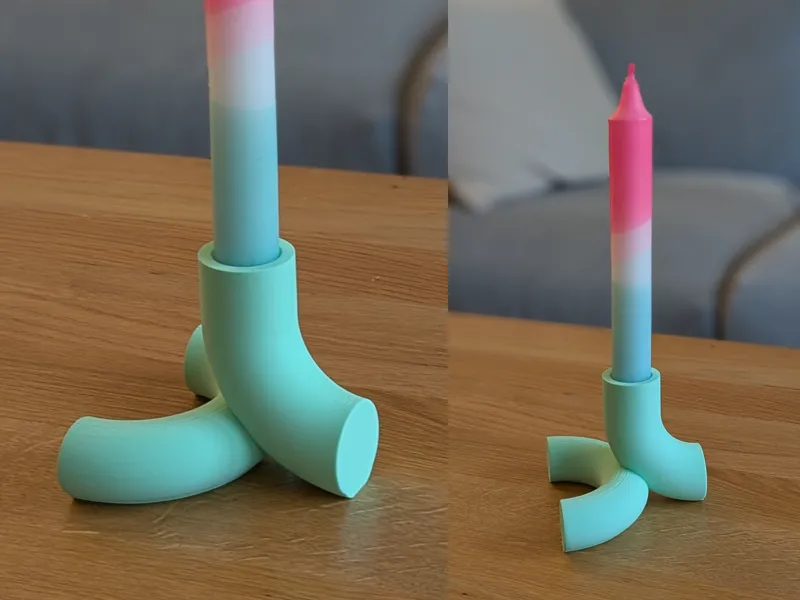 Modern Scandi Candle Holder