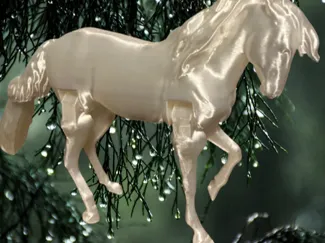 Paso Fino Horse Print in Place Articulated