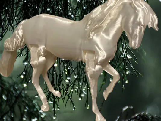 Paso Fino Horse Print in Place Articulated