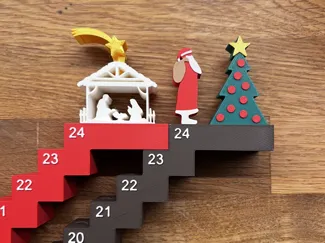 Adventskalender Treppe