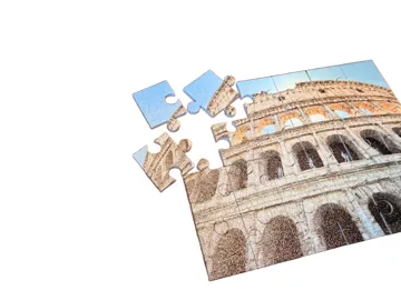 Letrero o emblema decorativo: Blank Puzzle – 24p (160x120mm) – UV / Sublimation — vista de referencia 3
