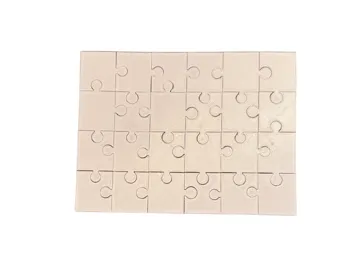 Letrero o emblema decorativo: Blank Puzzle – 24p (160x120mm) – UV / Sublimation — vista de referencia 5