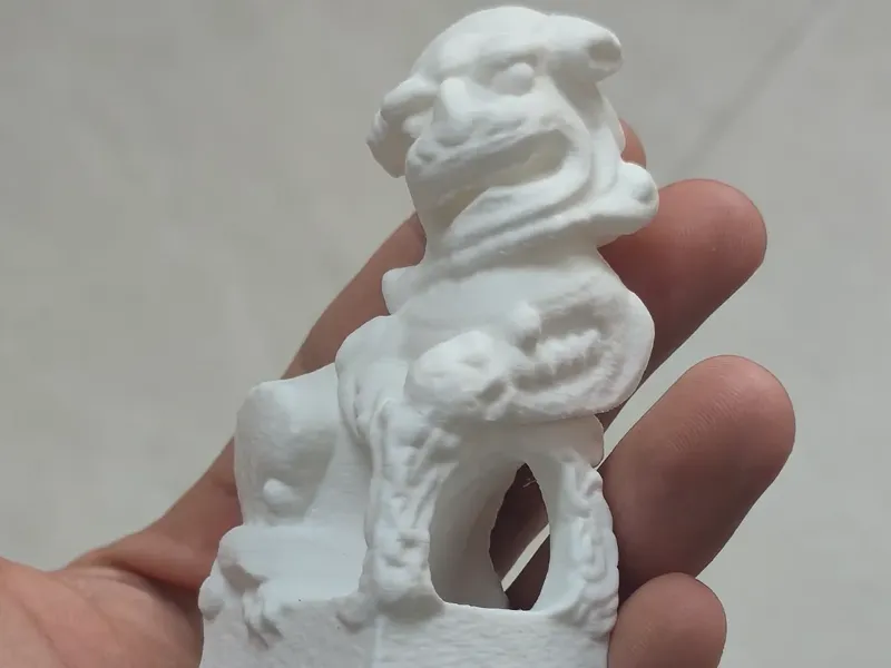 超精细开封市禹王台古吹台石狮子（右）